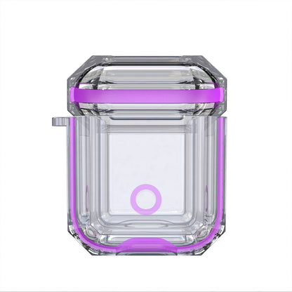 Two-Color Transparent Apple AirPods Case