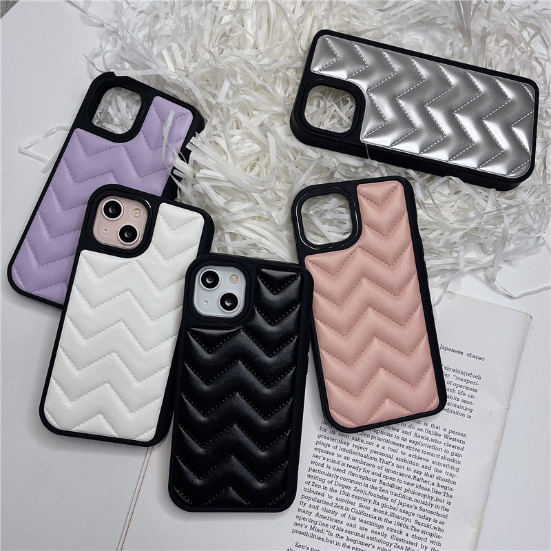 Simple Solid Colour Textured Apple iPhone Case