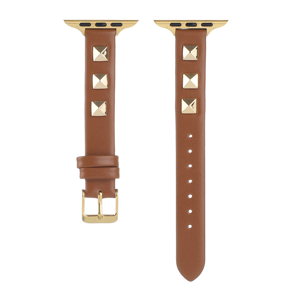 Leather Rivet Apple Watch Strap