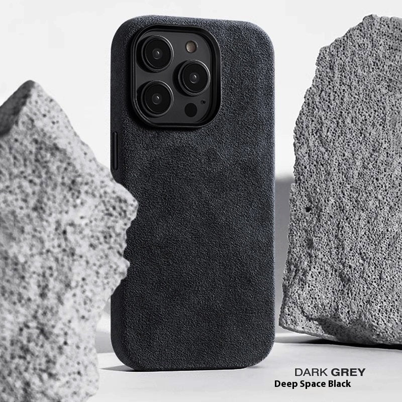 High-Grade Suede Apple iPhone Case