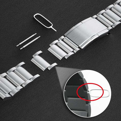 Premium Black Metal Band For Apple Watch