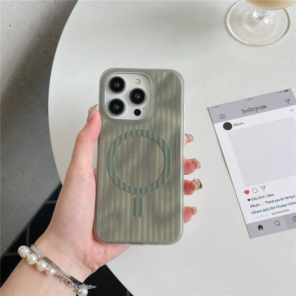 Color Corrugated Stripe Apple iPhone Case