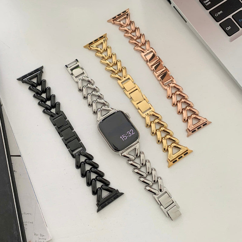 Steel Braided Apple Watch Strap