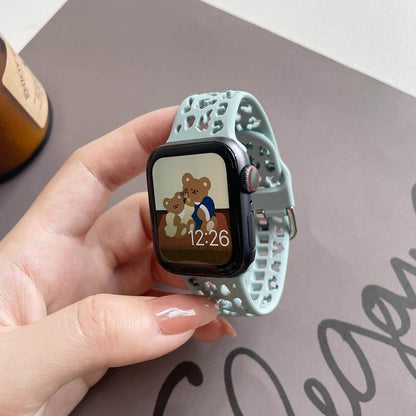 Hollow Silicone Apple Watch Strap