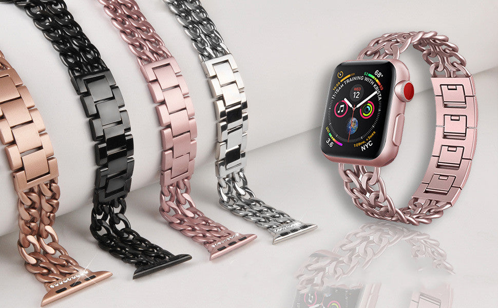 Double Chain Apple Watch Strap