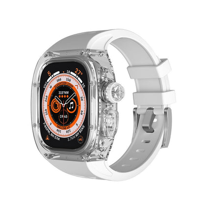 Translucent Silicone Apple Modification Case 49 MM