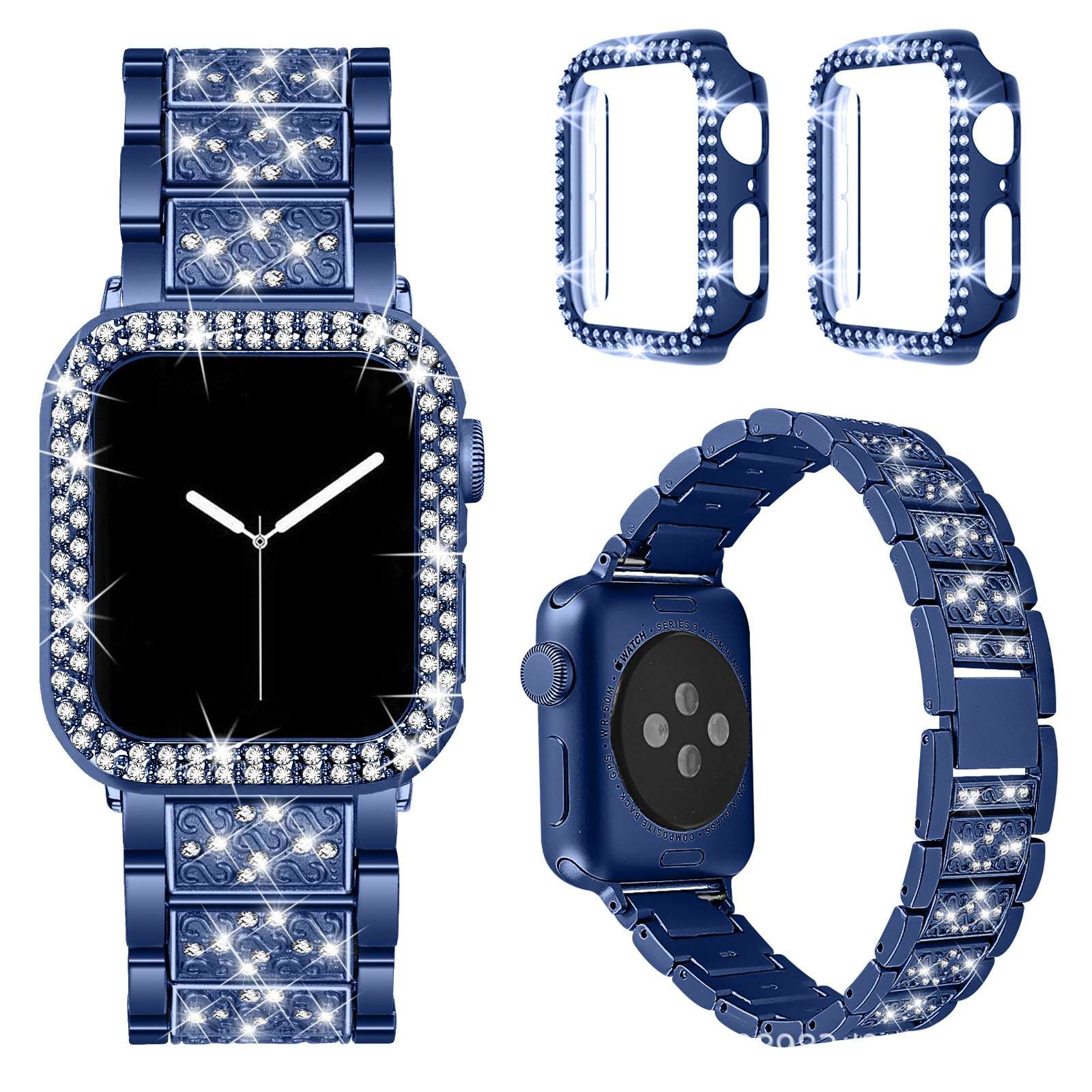 CASYFiE Diamond Plus 2 Bezels Apple Watch Strap