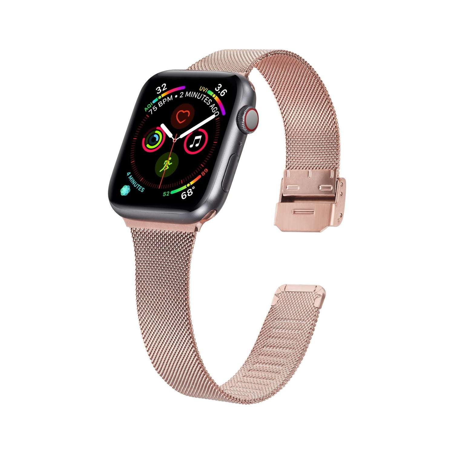 Milanese Loop With Buckle Apple Watch Strap