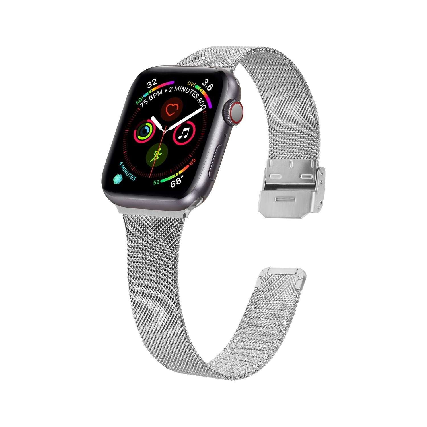 Milanese Loop With Buckle Apple Watch Strap