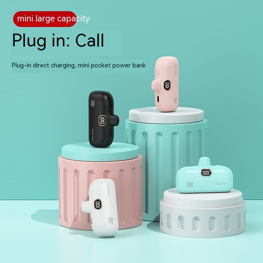 Pocket-Sized Mini Wireless Power Bank