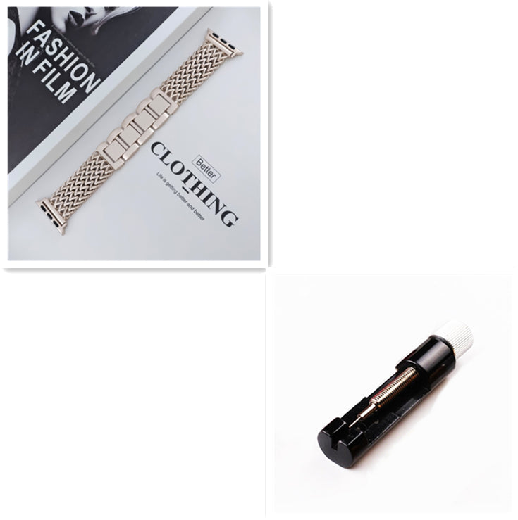 Stylish Steel Apple Watch Strap