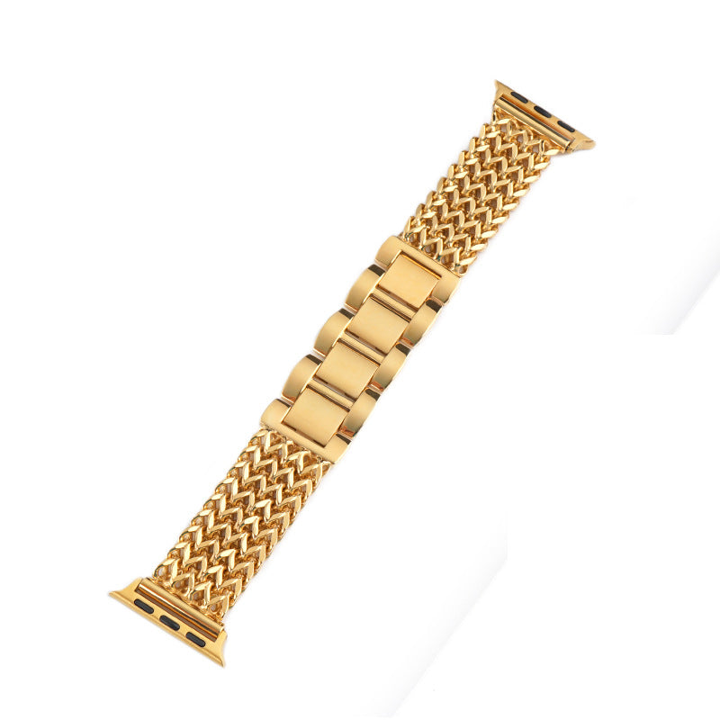 Stylish Steel Apple Watch Strap