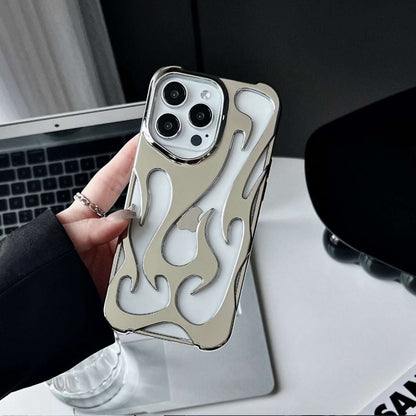 Electroplated Hollow Heat Dissipation iPhone Case