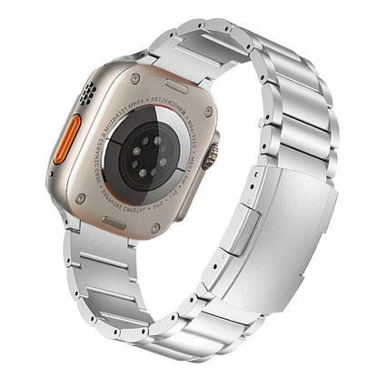 Premium Black Metal Band For Apple Watch