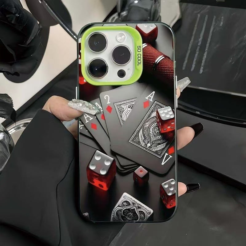 3D Style Card Dice Apple iPhone Case