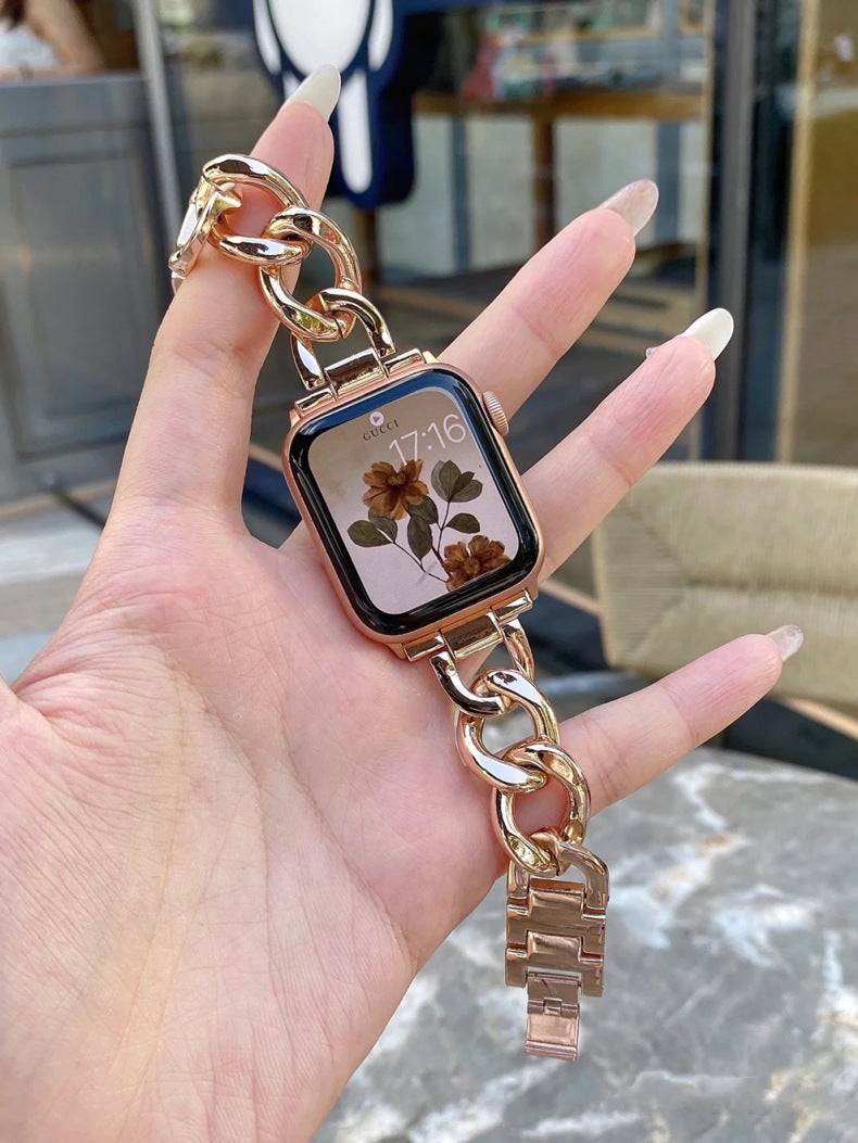 Classic Style Metal Bracelet Apple Watch Strap