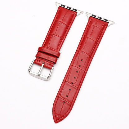CASYFiE Buckle Leather Apple Watch Strap