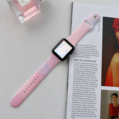 Aurora Silicone Apple Watch Strap