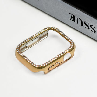 Bezel Diamond Inlay Apple Watch Case 40/41/44/45 MM