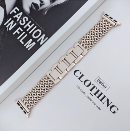 Stylish Steel Apple Watch Strap