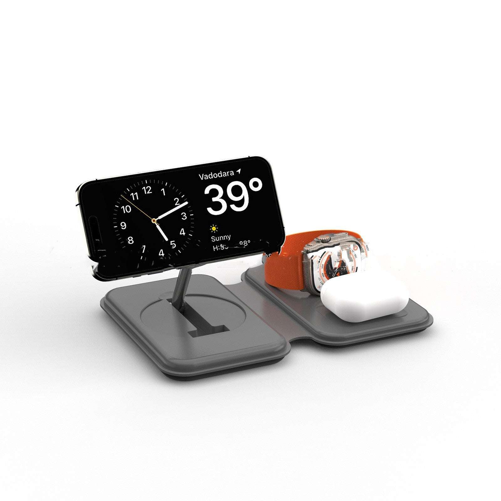 3 in 1 Cross-border New Folding Magnetic Wireless Charger