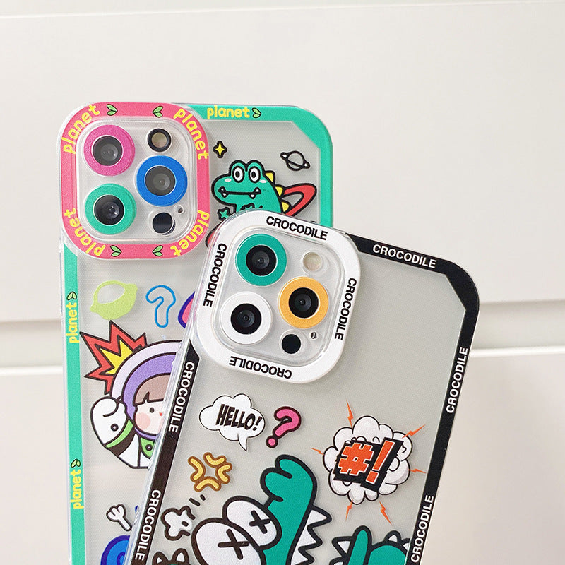 Graffiti Lanyard Apple iPhone Case