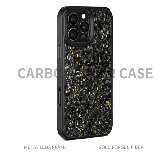 Premium Forged Carbon Fibre Metal Frame Apple iPhone Case