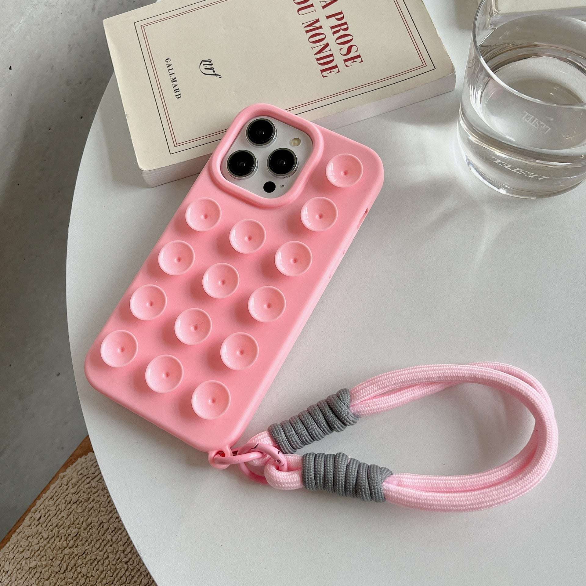 Silicone Suction Cup Lanyard Apple iPhone Cover