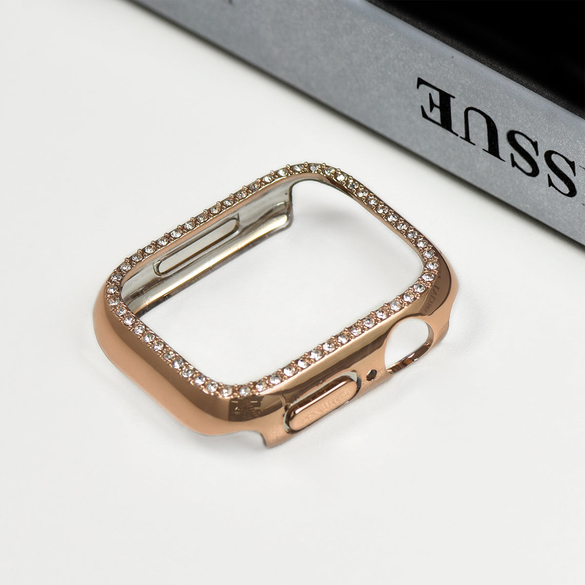 Bezel Diamond Inlay Apple Watch Case 40/41/44/45 MM