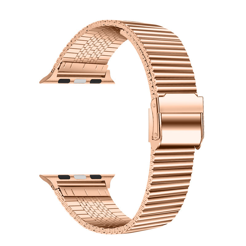 Luxury Stainless Steel Link Bracelet Apple Watch Band