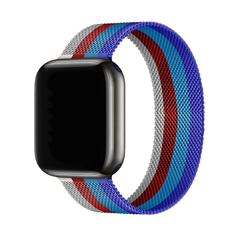 Magnetic Attraction Milanese Loop Apple Watch Metal Strap