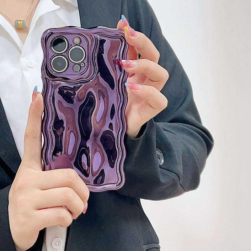 Wave Plating Meteorite Pattern Suitable iPhone Case