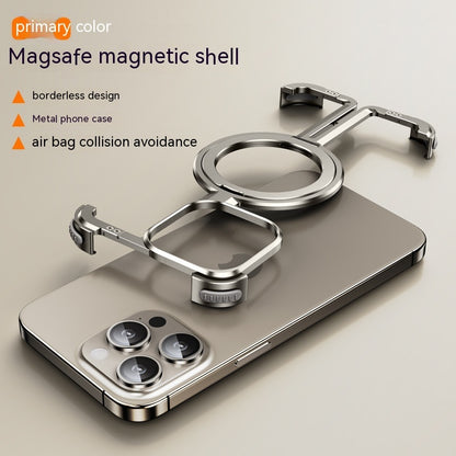 Metal Airbag Anti-fall Shell iPhone Case