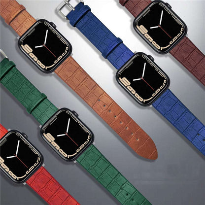 Cross-border Leather Watch Strap