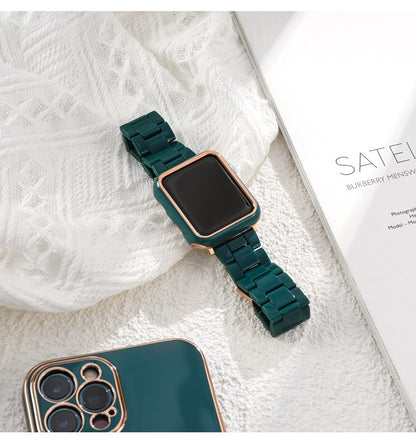 Resin Apple Watch Strap And Case