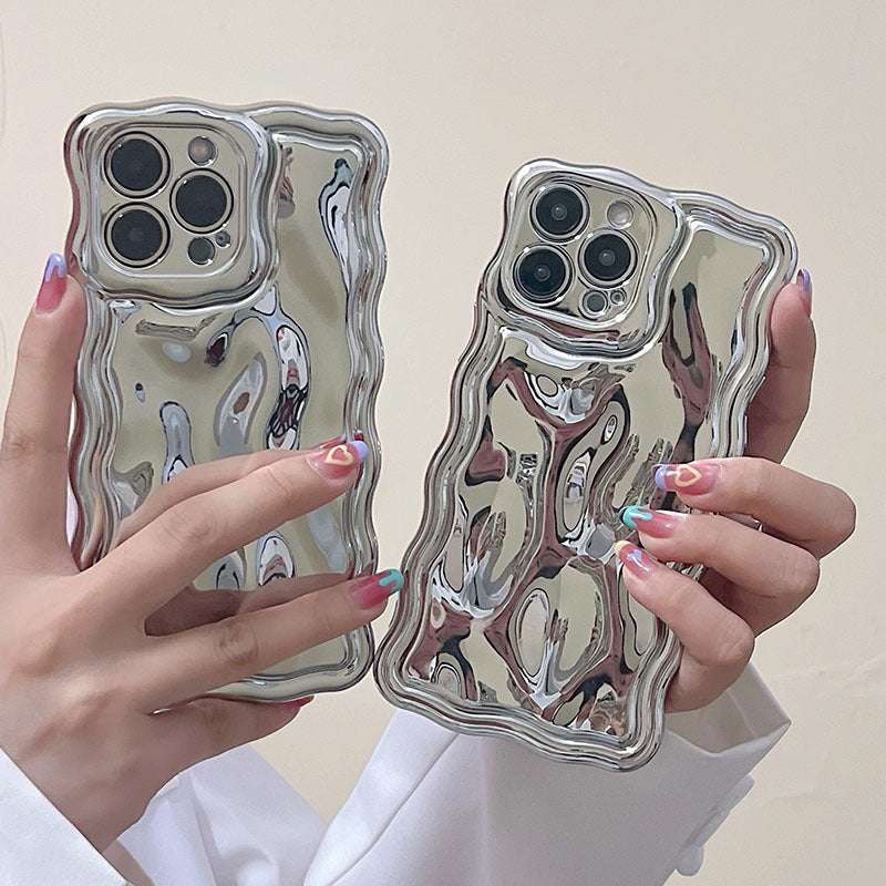 Wave Plating Meteorite Pattern Suitable iPhone Case