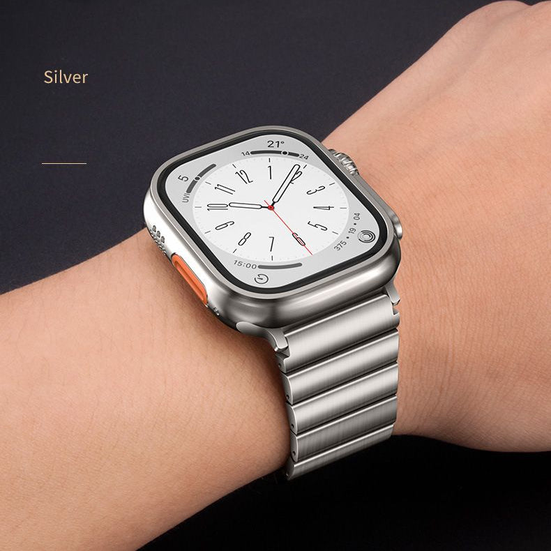 CASYFiE Titanium Apple Watch Strap