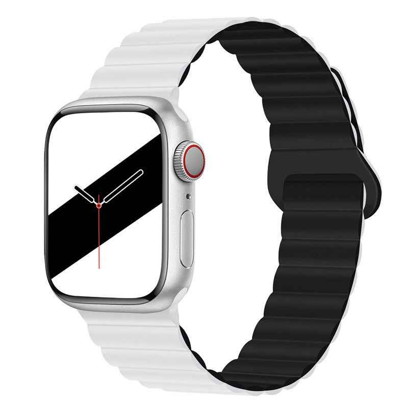 Premium Silicone Full Magnetic Apple Watch Strap