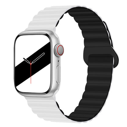Premium Silicone Full Magnetic Apple Watch Strap