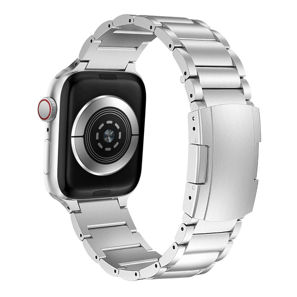 Premium Black Metal Band For Apple Watch