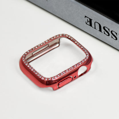 Bezel Diamond Inlay Apple Watch Case 40/41/44/45 MM
