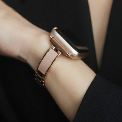 Leather Buckle Apple Watch Strap
