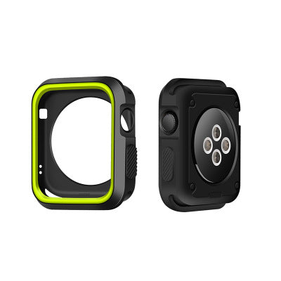 Two-color Silicone Soft Apple Watch Case 38/40/41/44 MM