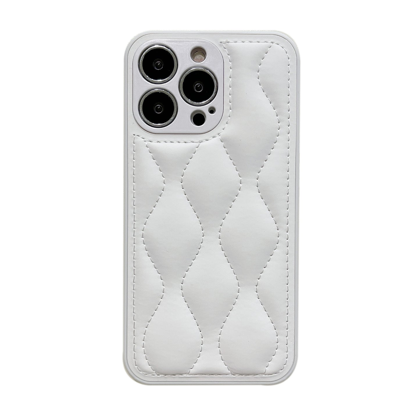 CASYFiE Klein Wave Pattern Down Jacket Apple iPhone Case
