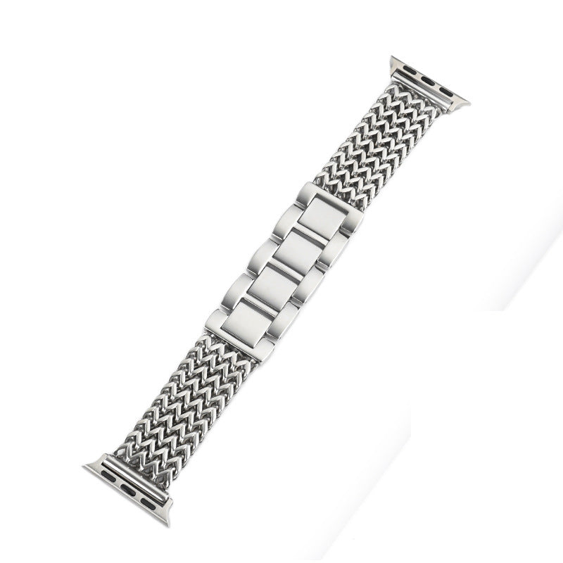 Stylish Steel Apple Watch Strap