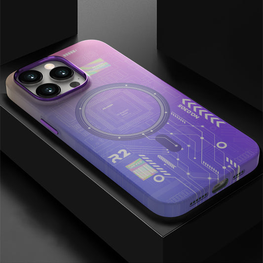 Luminous Magnetic Apple iPhone Case