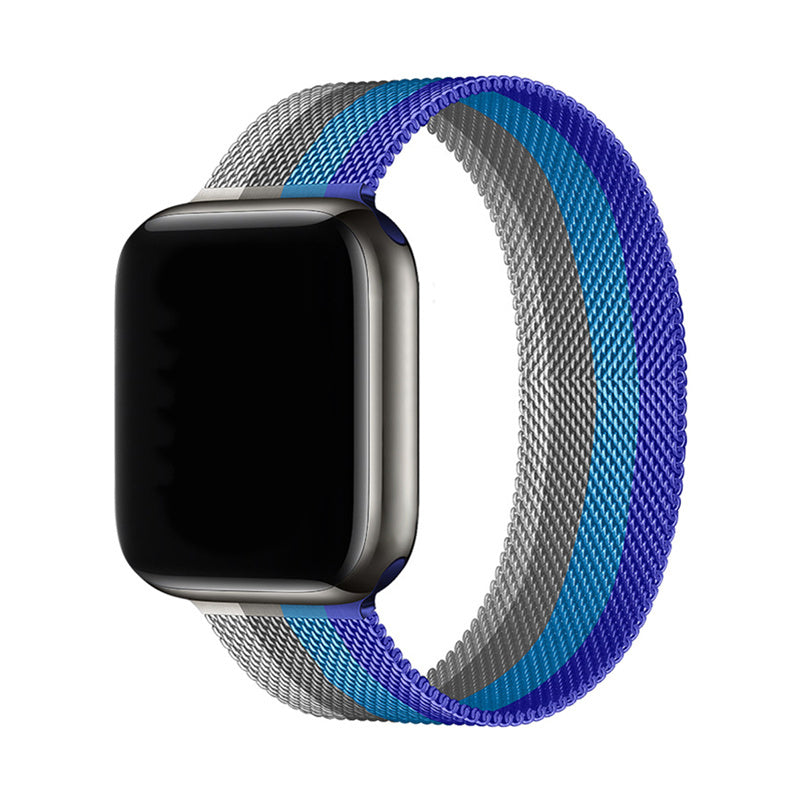 Magnetic Attraction Milanese Loop Apple Watch Metal Strap