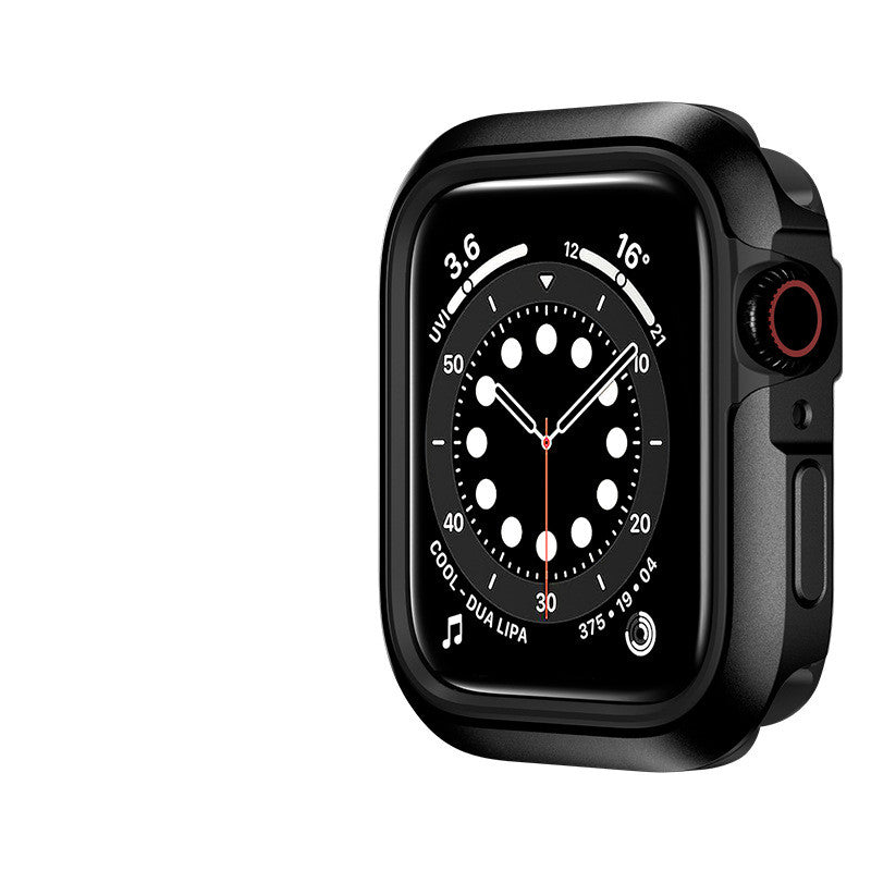Silicone Metal Apple Watch Case
