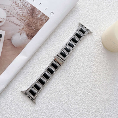 Opal Diamond Metal Apple Watch Strap For Her