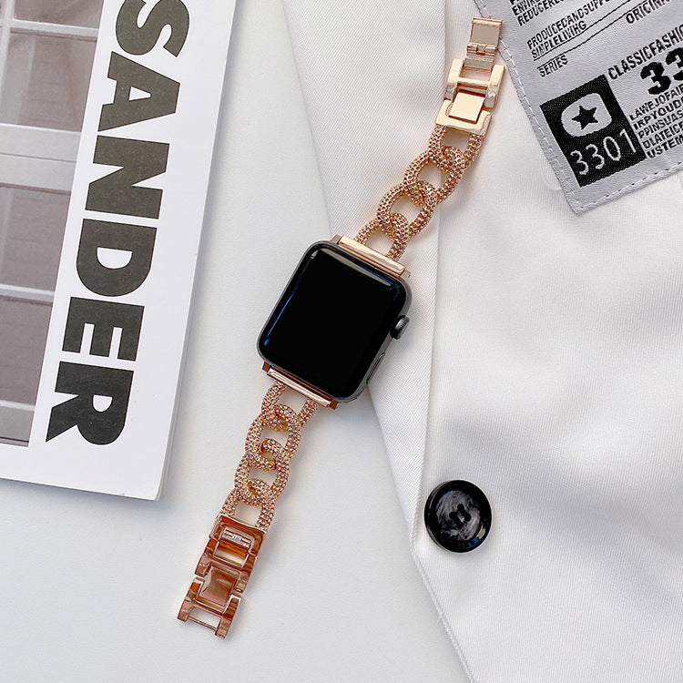 Classic Bling Apple Watch Strap